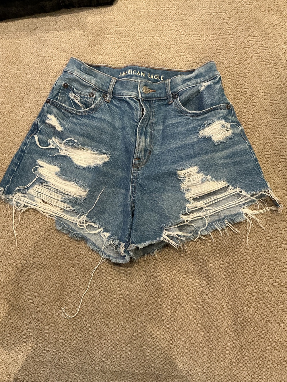 American Eagle High Rise Mom Shorts